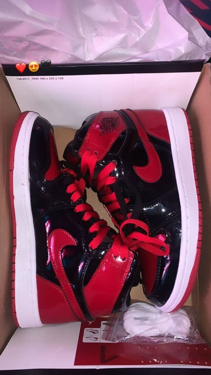 Jordan 1 High Patent Bred - DripDrip Balkan