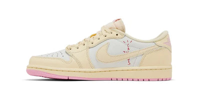 Travis Scott x Air Jordan 1 Low " Shy Pink"